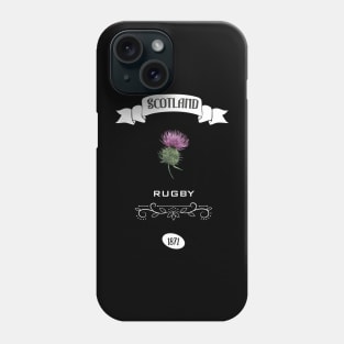 Scotland rugby design Phone Case