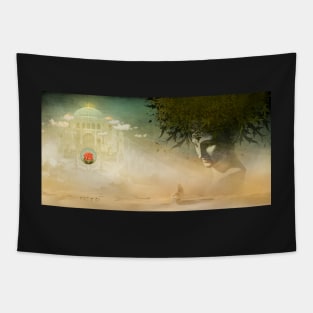 Desolation Rose - Gatefold Illustration Tapestry