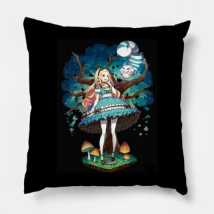 Alice in wonderland Pillow