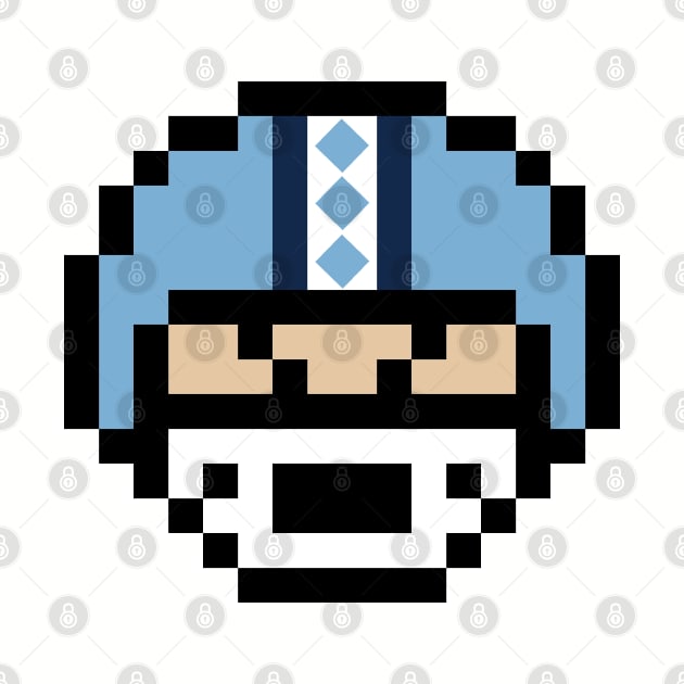 8-Bit Helmet - North Carolina by The Pixel League