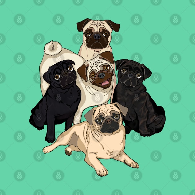 5ivePugs by FivePugs