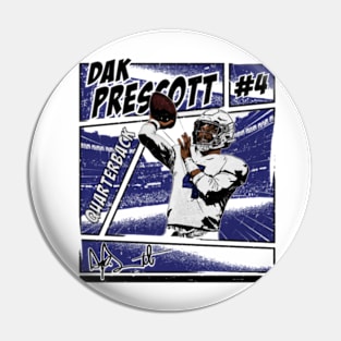 Dak Prescott Dallas Comic Pin