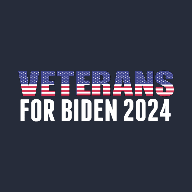 Veterans for Biden 2024 by epiclovedesigns