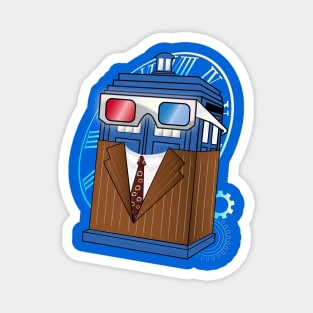 10th Doctor x TARDIS Magnet