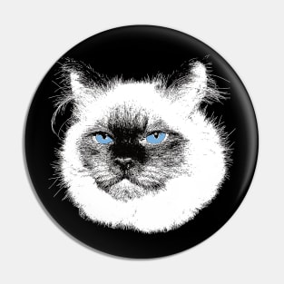 Ragdoll Cat Christmas Gift For Ragdoll Owners Pin