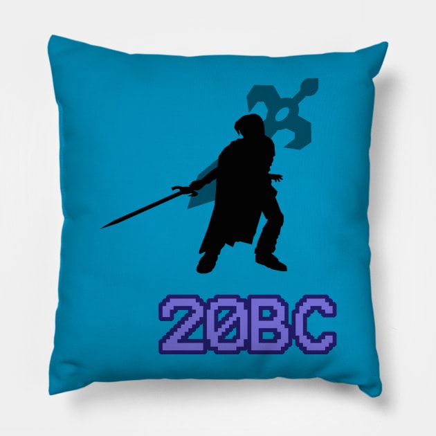 The year is 20BC Pillow by obmik