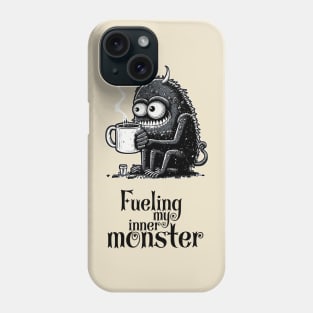 Fueling my inner monster Phone Case