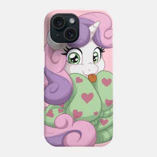 Sweetie Belle in Sweater Phone Case