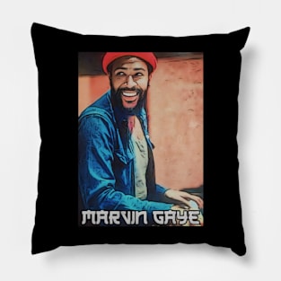 Friendly Marvin Gaye Pillow