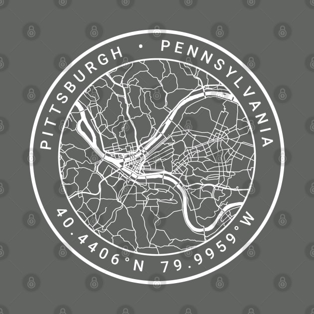 Pittsburgh Map by Ryan-Cox