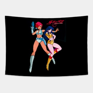 DesignGirldirtypair Tapestry