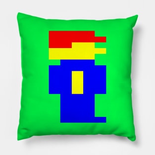 Cuthbert in the Mines - Solo Pixel Art Pillow