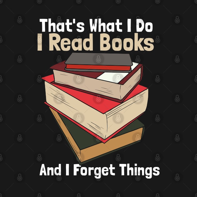 I Read to Forget Things by Tenh