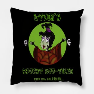 Lydia’s Spooky Boo-tique Pillow