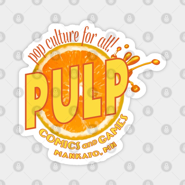 PULP Orange Magnet by PULP Comics and Games