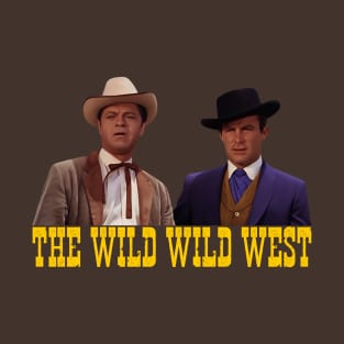 The Wild Wild West - Jim West, Artemus Gordon - 60s Sci Fi Western T-Shirt