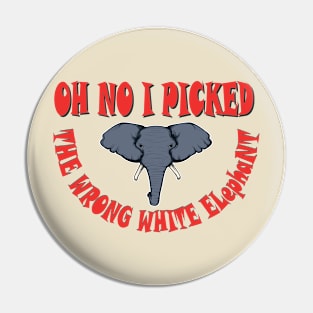 oh no i picked the wrong white elephant2 Pin