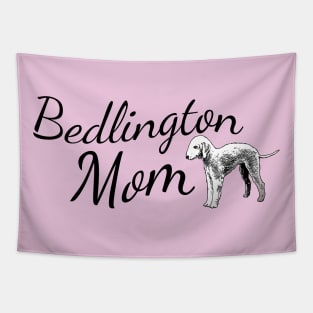 Bedlington Dog Mom Tapestry