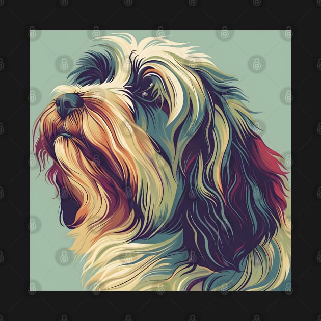 Tibetan Terrier in 80's by NatashaCuteShop