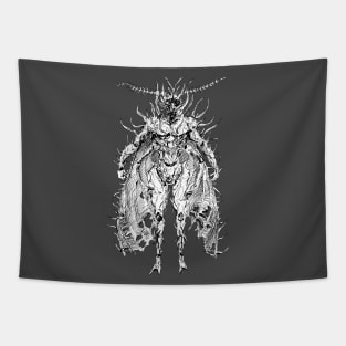 Cordyceps Infected Mothman Tapestry