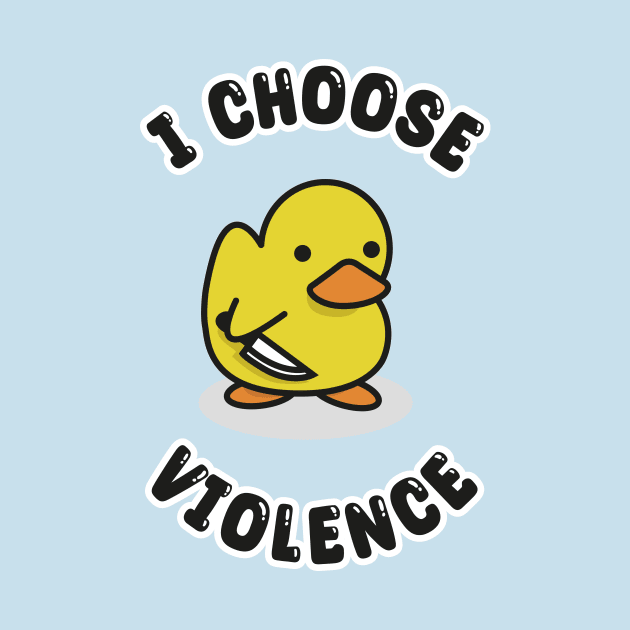 Cute Violence Duck by knecht