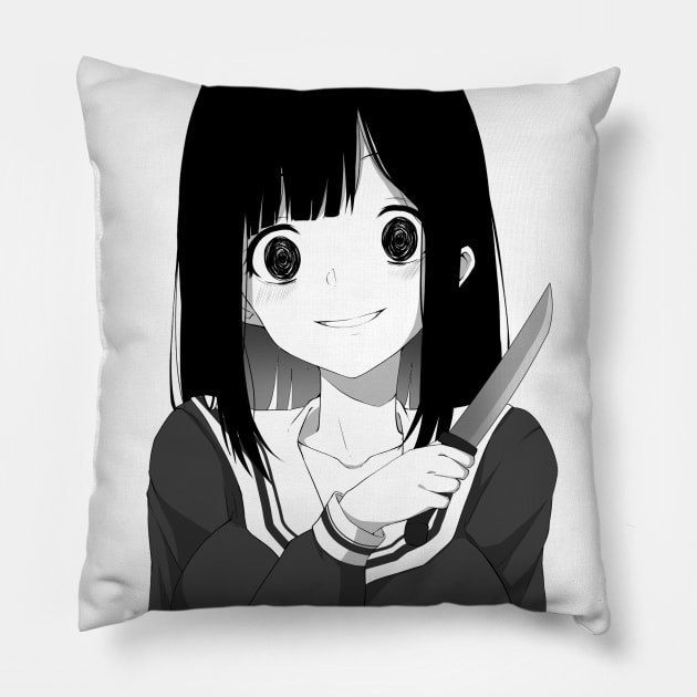 Crazy Anime Girl Pillow by Anime Gadgets