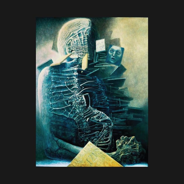 Zdzislaw Beksinski by QualityArtFirst