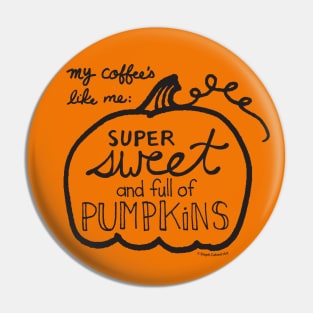 Coffe quote Pin