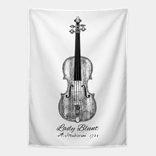 Lady Blunt Violin. Antonius Stradivarius Tapestry