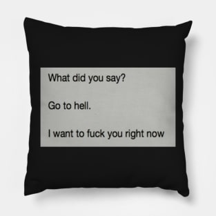 The Good Fight McHart Quote Pillow