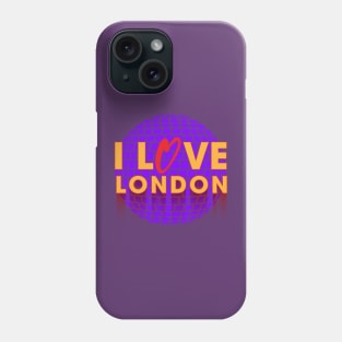 I Love Disco London Phone Case