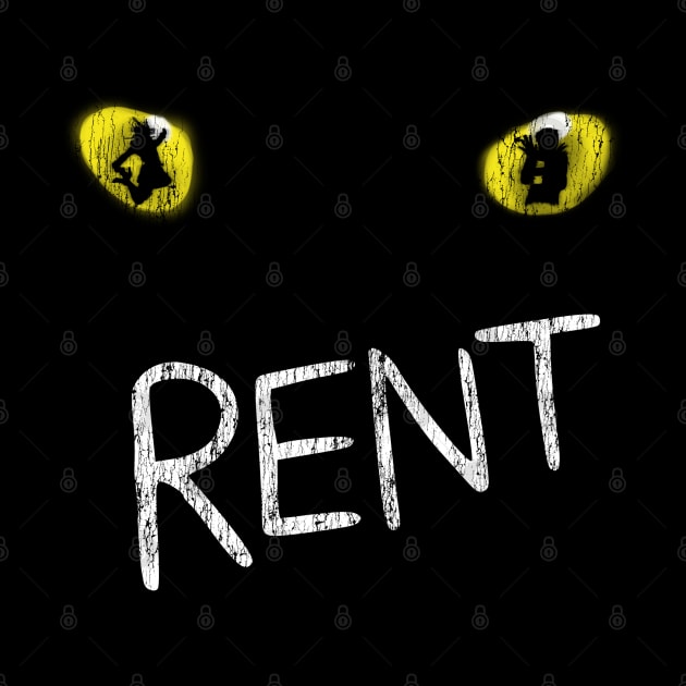 RENT (a la "Cats") (Distressed) by jywear