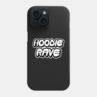 Hoodie Rave Black and White Phone Case