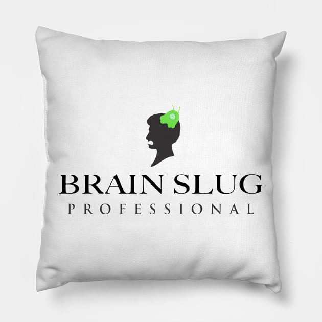 Brain Slug Pillow by MiguelFeRec