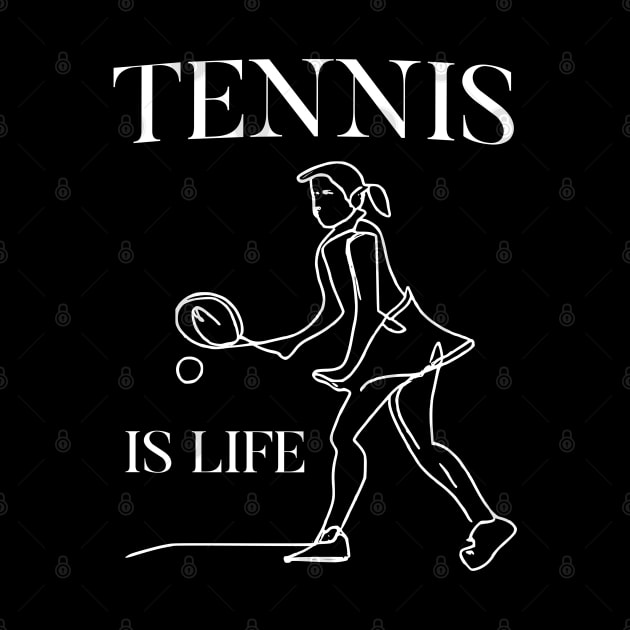 Tennis Playing Girl by JoeStylistics