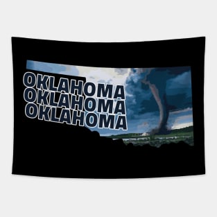 Oklahoma Tornadoes state,Oklahoma  gift, Oklahoma home state Tapestry