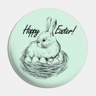 Easter Bunny image Pin