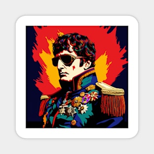 Napoleon Pop Art 3 Magnet