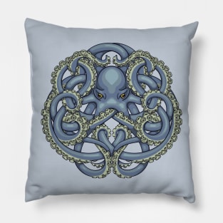 Octopus Emblem Pillow