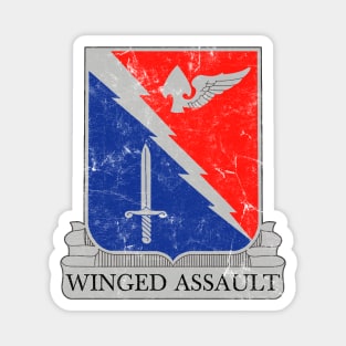 229th Aviation Regiment - Vintage Faded Style Magnet