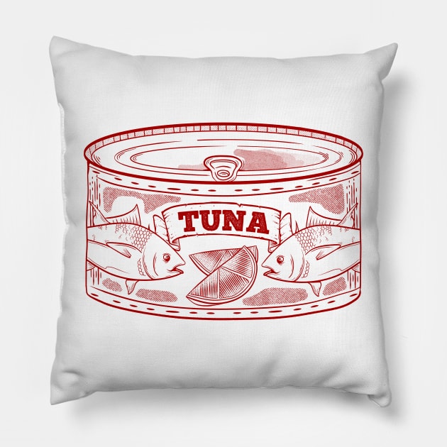 Tuna Fish Pillow by mailboxdisco