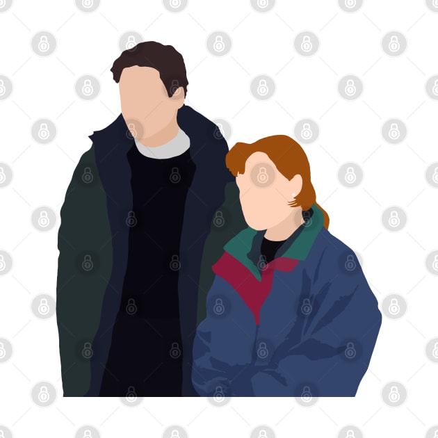 mulder and scully by aluap1006