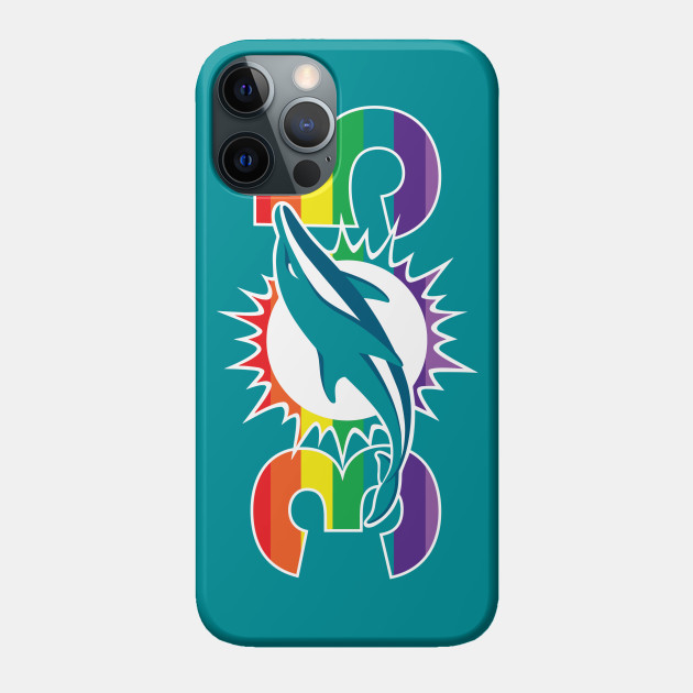 305 PRIDE - Miami Dolphins - Phone Case