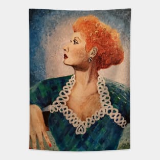 Lucille Ball Painting Tapestry