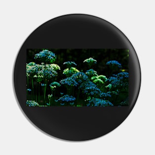 Garlic Chives in the Moonlight Pin