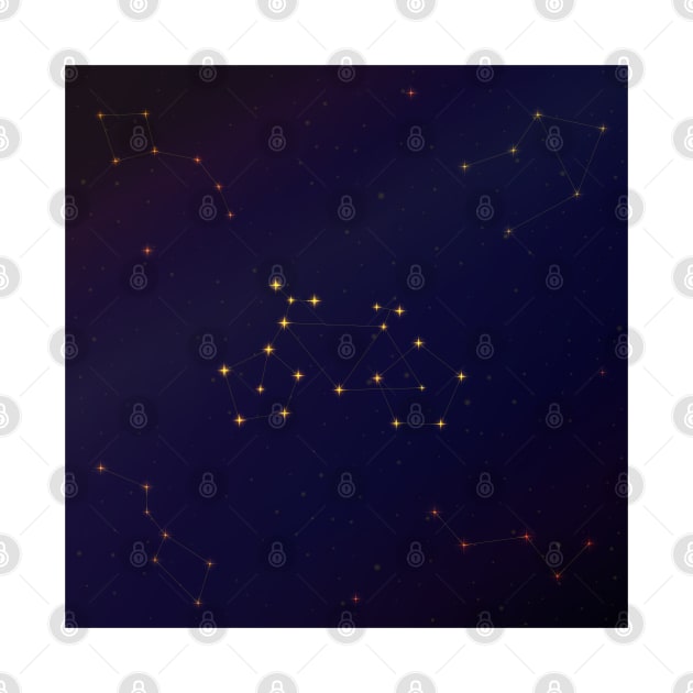 Bicyclopeia – Bicycle star constellation by uncutcreations