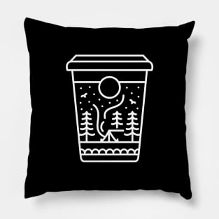 Coffee Camp 2 Pillow