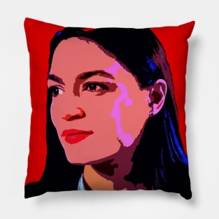 Alexandria Ocasio-Cortez Pillow
