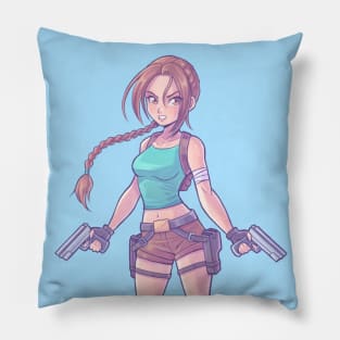 Lara Croft Pillow