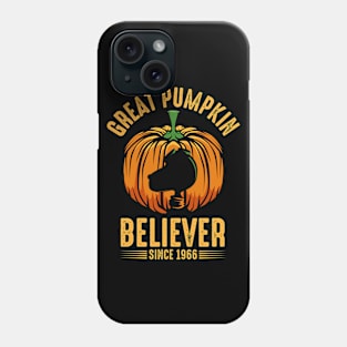 Great Pumpkin Believer Funny Scary Halloween Phone Case